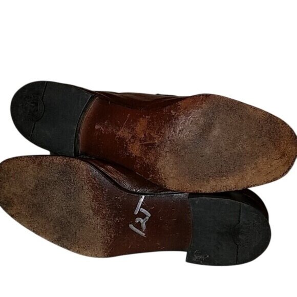 Florsheim Mens Brown Leather Tassel Loafers Size 10 D - Picture 4 of 7